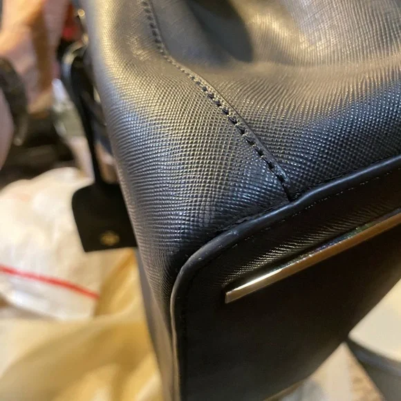 Tory Burch Leather Double-Zip Tote - Picture 9 of 12